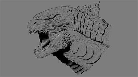 Godzilla Sketch