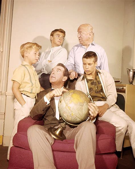 Tim Considine, William Frawley, Don Grady, Stanley Livingston, and Fred MacMurray in My Three ...