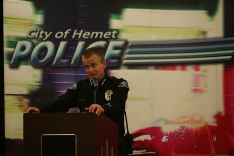 HEMET: Police Department unveils new badge – Press Enterprise