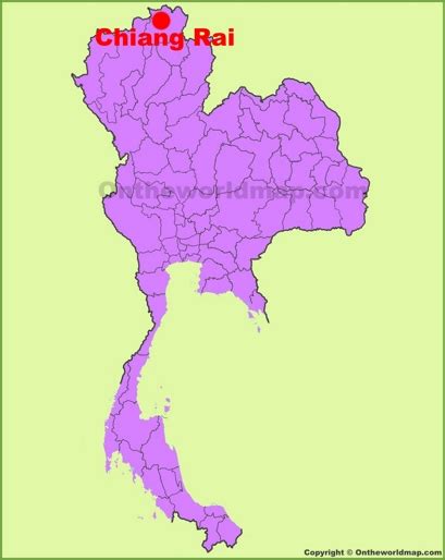 Chiang Rai Maps | Thailand | Discover Chiang Rai City with Detailed Maps