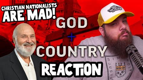 Rob Reiner's God & Country Trailer Reaction | Christian Nationalism - YouTube