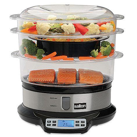 Salton 800W Programmable Steamer & Rice Cooker w | Gadgets kitchen ...