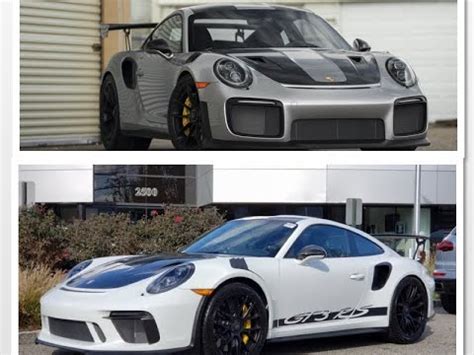 GT2 RS vs GT3 RS Quick Walk Around! - YouTube