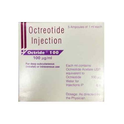 Octride Supplier | Octreotide | Available Price Delhi India - Aark ...