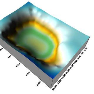 SRTM image at left showing the location the Lake Nyos (from SRTM image,... | Download Scientific ...