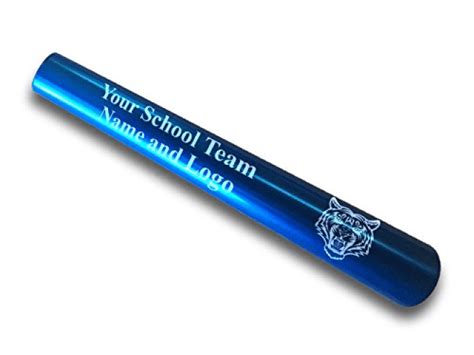 Custom Blue Aluminum Track and Field Relay Baton Personalized Gift ...