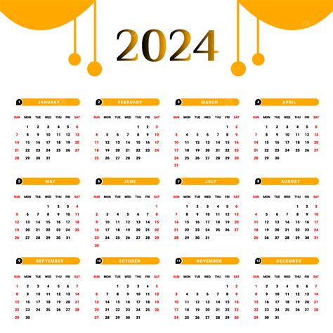 Editable Colorful 2024 Calendar Design, Editable Calendar,, 52% OFF