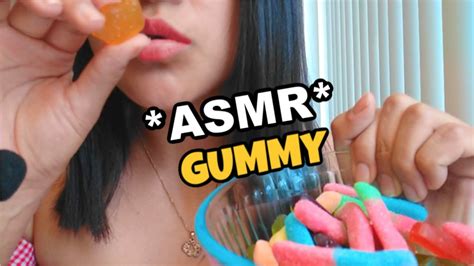 Asmr Eating Gummy Foods Youtube