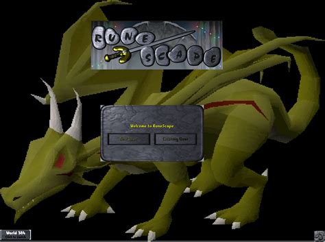 My Dragon Slayer 2 Log-in screen entry : r/2007scape