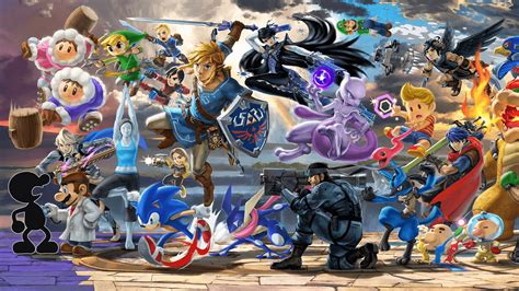 Super Smash Bros Ultimate Logo Wallpapers - Wallpaper Cave