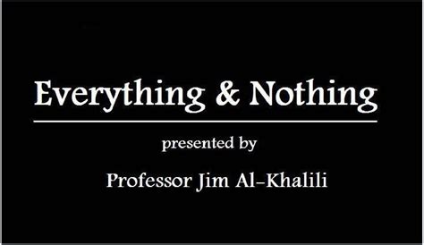 Everything and Nothing (2011)