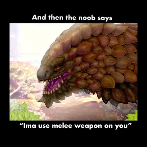 Here’s another bazelgeuse meme. Artwork by lady-quen : MonsterHunter