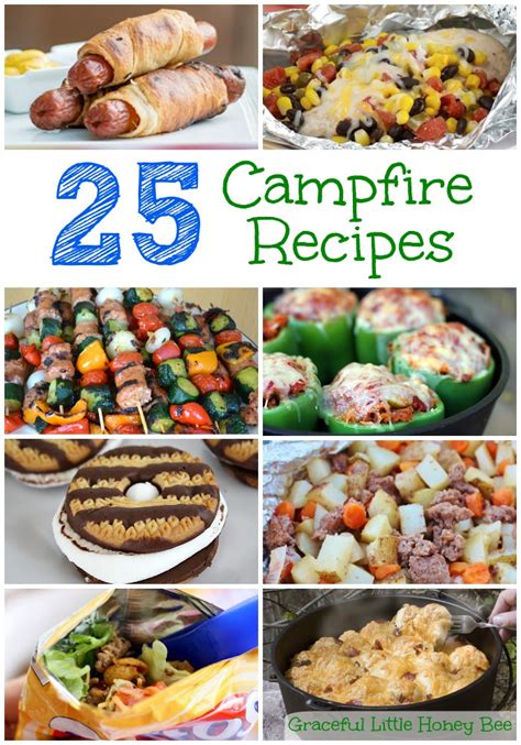 25 Campfire Recipes - Graceful Little Honey Bee