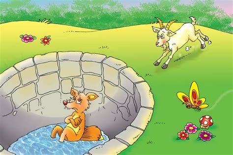 The Fox And The Goat Short Story For Kids, With Moral | Short stories ...