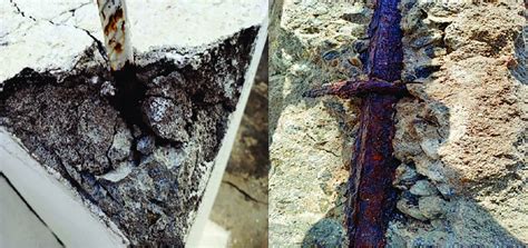 (a) Unprotected rebar; (b) corrosion of rebar | Download Scientific Diagram