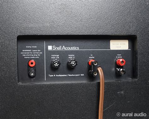 Snell Type Ai // Custom Restoration – AURAL HiFi