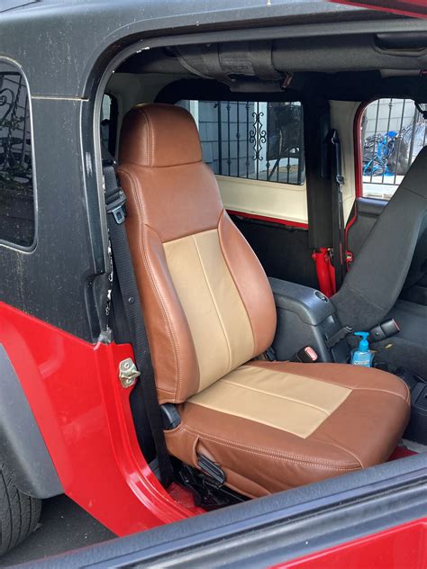 Is anyone running Katzkin seat covers? | Jeep Wrangler TJ Forum