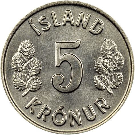 Iceland 5 Krónur KM 18 Prices & Values | NGC