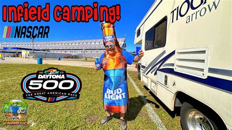 Camping Infield of Daytona 500 ~ Nascar Speedweeks Underway in Daytona Beach, Florida - Win Big ...