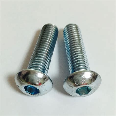 15PCS Galvanized 10.9 Cup Head Bolts Hexagon Pan Head M6 * 10mm-in Bolts from Home Improvement ...