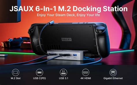 JSAUX New M.2 Steam Deck Dock Officially Announced - Steam Deck HQ