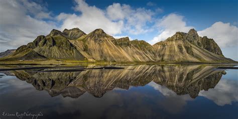 Vestrahorn reflection - null | Landscape photography, Travel photos, Natural landmarks