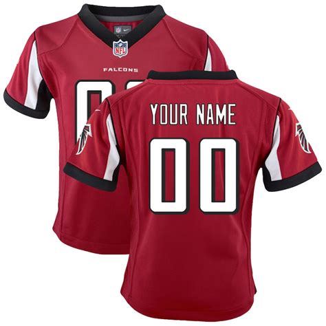 Nike Atlanta Falcons Infant Customized Game Team Color Jersey