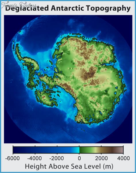 Antarctic Desert Map - TravelsFinders.Com