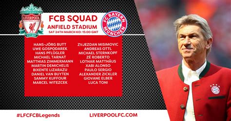 LFC Legends v Bayern Munich: Live match blog