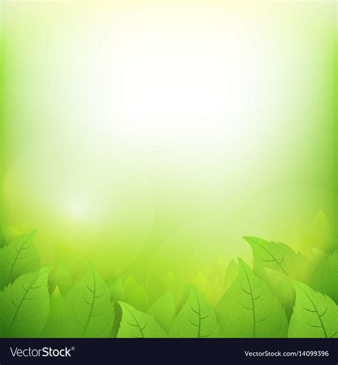 Abstract gradient green background Royalty Free Vector Image