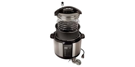 Emson 5-Qt. Electric Indoor Pressure Cooker Smoker