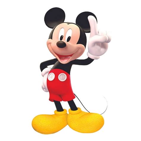 Cute Disney Mickey Mouse Cartoon Characters Decors Wall Sticker Art Design Decal for Girls Boys ...