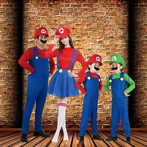 Mario and Luigi Costume for Kids, Mario Costume for Kids, Mario Costume, Super Mario, Mario ...