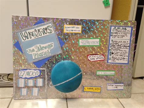 Projects on uranius | Science projects for kids, Planet project, Science projects