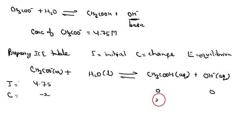 SOLVED: Sodium acetate (NaC2H3O2) is a basic salt. When sodium acetate ...