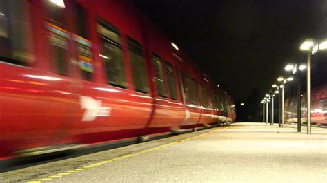 [Full HD] S-Tog Train arriving at Dyssegård station, Denmark - YouTube