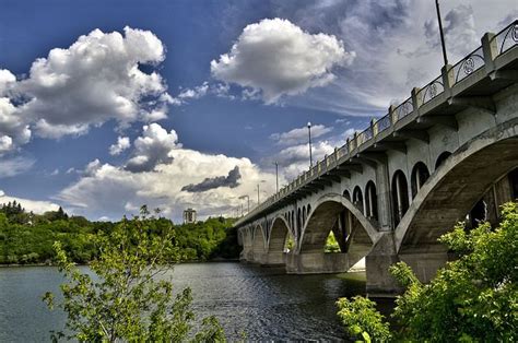 Saskatoon Bridge | Bridge, River, Saskatchewan