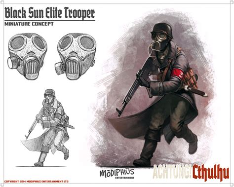 Achtung! Cthulhu - Black Sun Elite Trooper by giorgiobaroni on DeviantArt