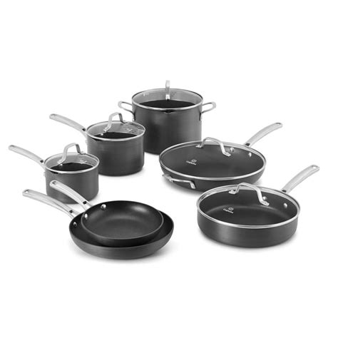 Calphalon® Classic™ Nonstick 12-Piece Cookware Set | Calphalon cookware, Induction cookware ...