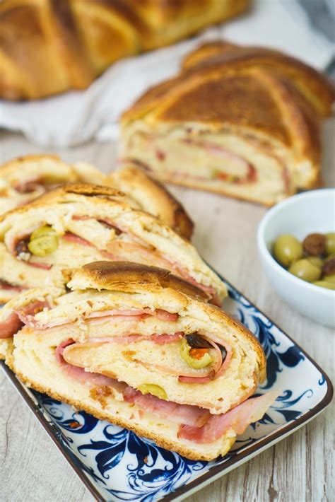 Venezuelan Pan de Jamon (Christmas Ham Bread) - The Cookware Geek