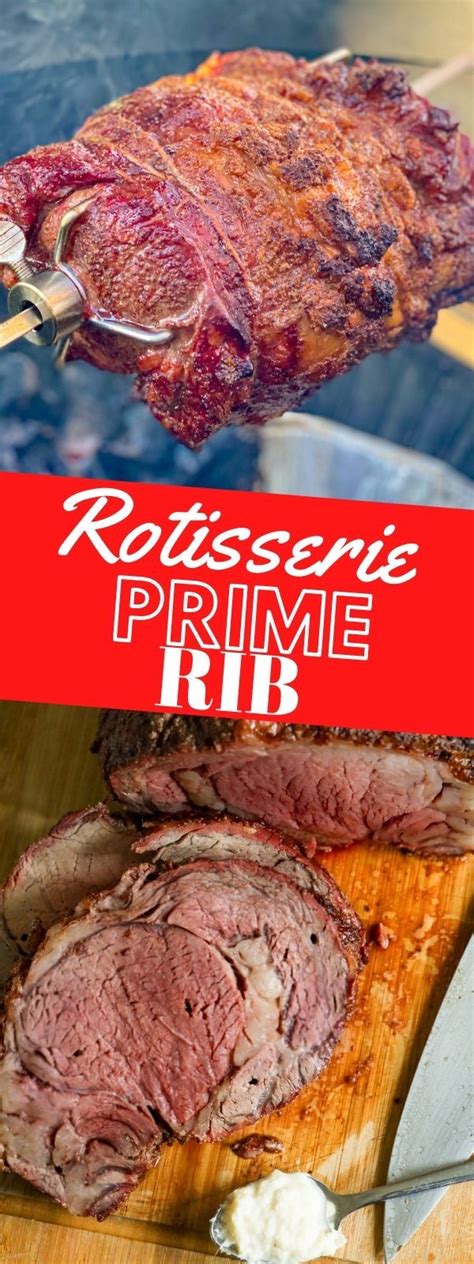 Rotisserie Prime Rib Roast Recipe - Sweet Cs Designs | Prime rib roast recipe, Rib roast recipe ...