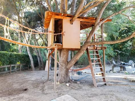 [Homemade] Treehouse+Rope Bridge : r/somethingimade