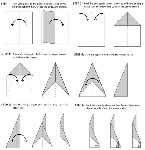 Paper Airplane Learning | Make a paper airplane, Paper airplane template, Paper airplane folding