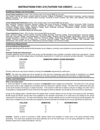 Students with Disabilities Tuition Tax Credit Verification | PDF