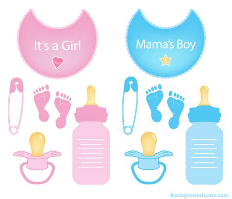 Free clipart of baby items