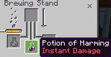 Minecraft: How to Make a Potion of Harming