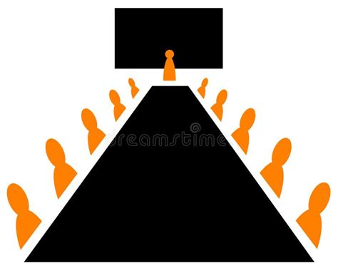 Board meeting stock vector. Illustration of boss, clip - 10145349