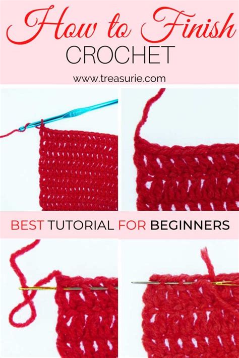 How To Finish Off Crochet - Easiest Ways | TREASURIE