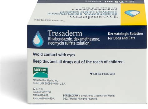 Tresaderm Topical Solution for Dogs & Cats, 7.5-mL - Chewy.com