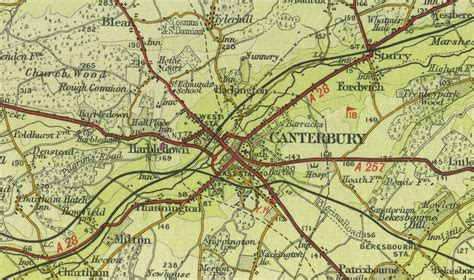 Canterbury Map